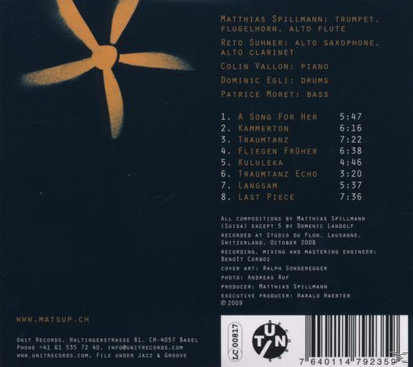 Matthias/mats-up Spillmann - "5"  - (CD)