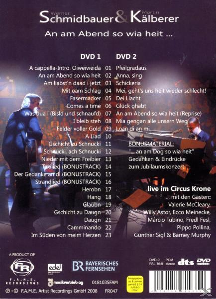 DVD-Hülle mit zwei Männern auf einer Bühne, mit Text auf Deutsch und etwas Text auf Englisch.