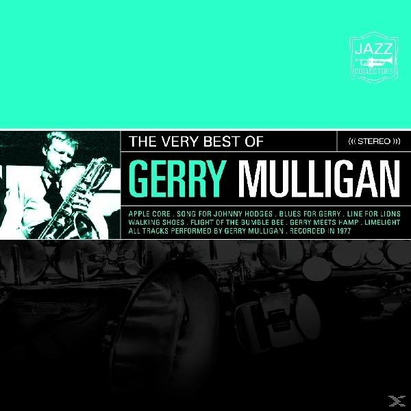 Albumcover mit einem Mann, der Saxophon spielt. Titel: "The Very Best Of Gerry Mulligan".