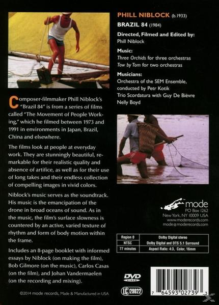 Orchestra of the SEM Ensemble, Nelly Boyd Ensemble, Trio Scordatura - Brazil 84  - (DVD)