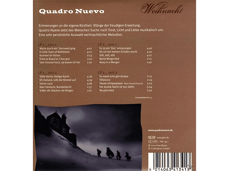 Thumbnail - Quadro Nuevo - Weihnacht (180 Gramm Vinyl) (Vinyl)