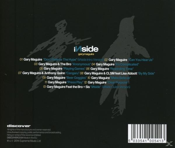 Gary Maguire - Inside  - (CD)