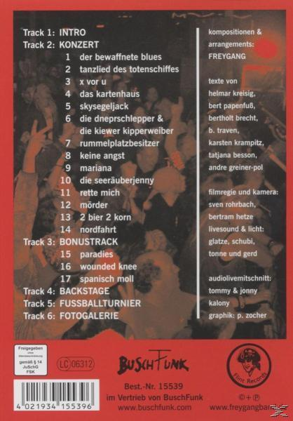 Freygang - Am Am Wegesrand, - (DVD) Live