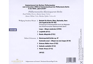 Philharmonisches Klavierquartett Berlin - Mozart-Schumann  - (CD)