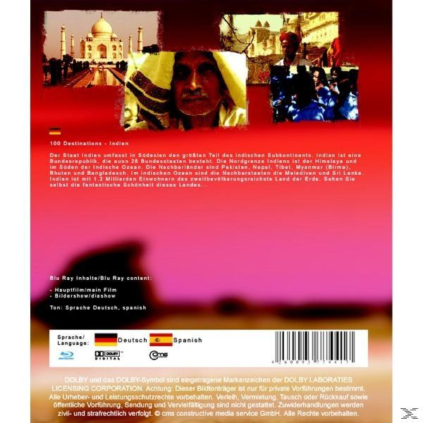 100 DESTINATIONS - INDIEN Blu-ray