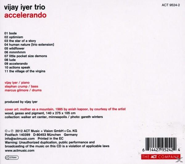Vijay Iyer - Accelerando  - (CD)
