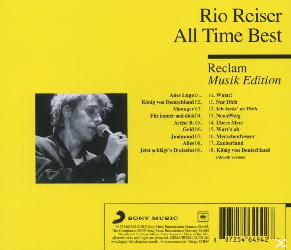 Rio Reiser - All Musik Edition - 18 Time (CD) Best-Reclam
