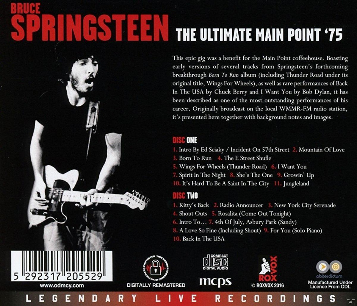 (CD) Bruce Main 75 - Springsteen The Ultimate - Point