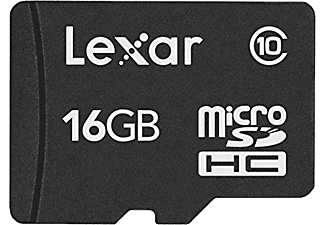 LEXAR 16GB microSDHC + SD Adaptör Class 10 Hafıza Kartı