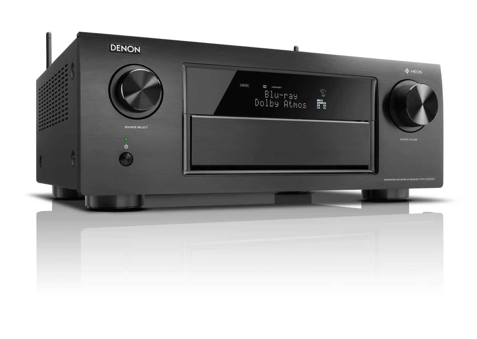 DENON AVR-X 6300 H AV-Receiver (11.2 Kanäle, 205 Watt pro Kanal, Schwarz)