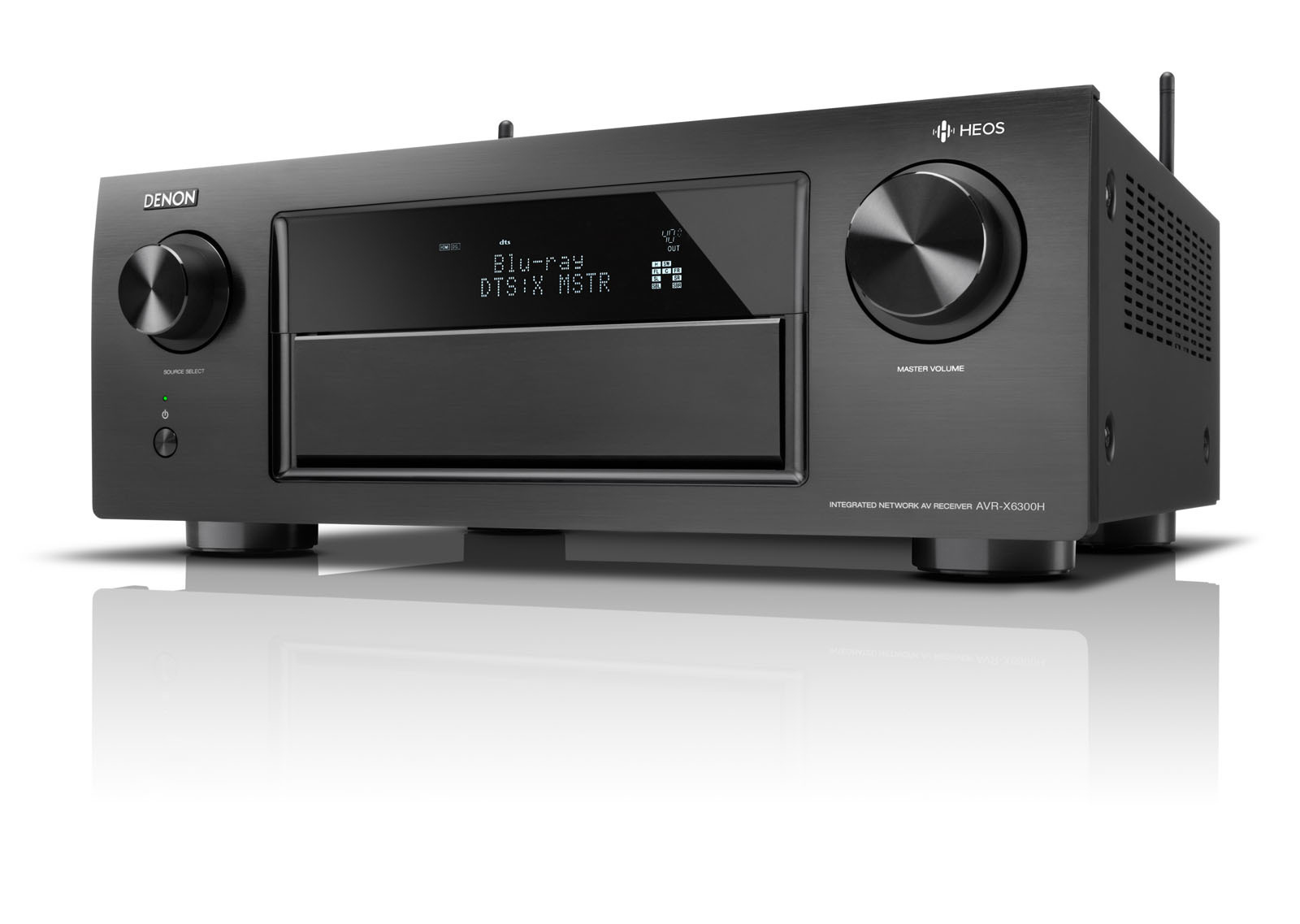 DENON AVR-X 6300 H AV-Receiver (11.2 Kanäle, 205 Watt pro Kanal, Schwarz)