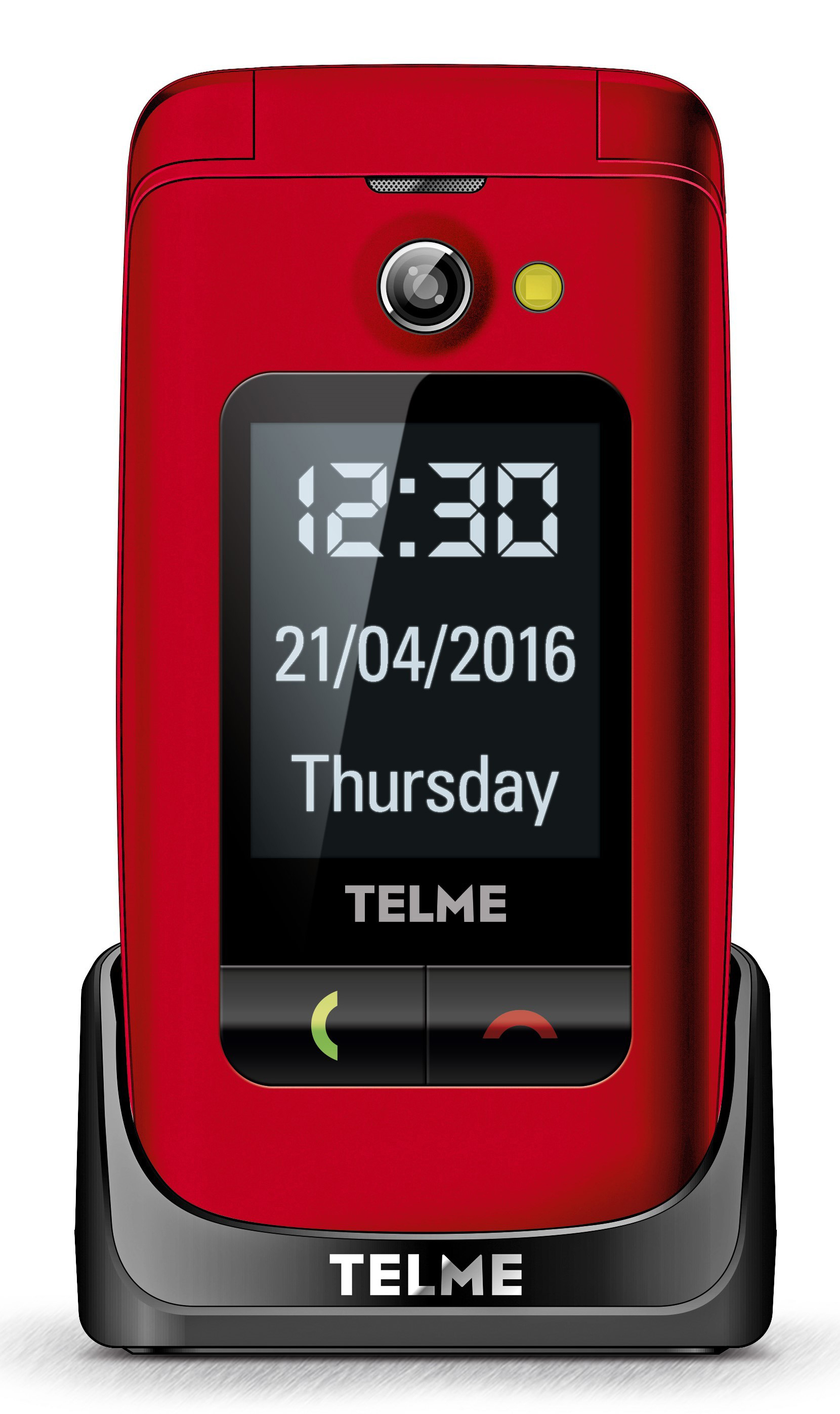 TELME X200 Seniorenhandy, Rot