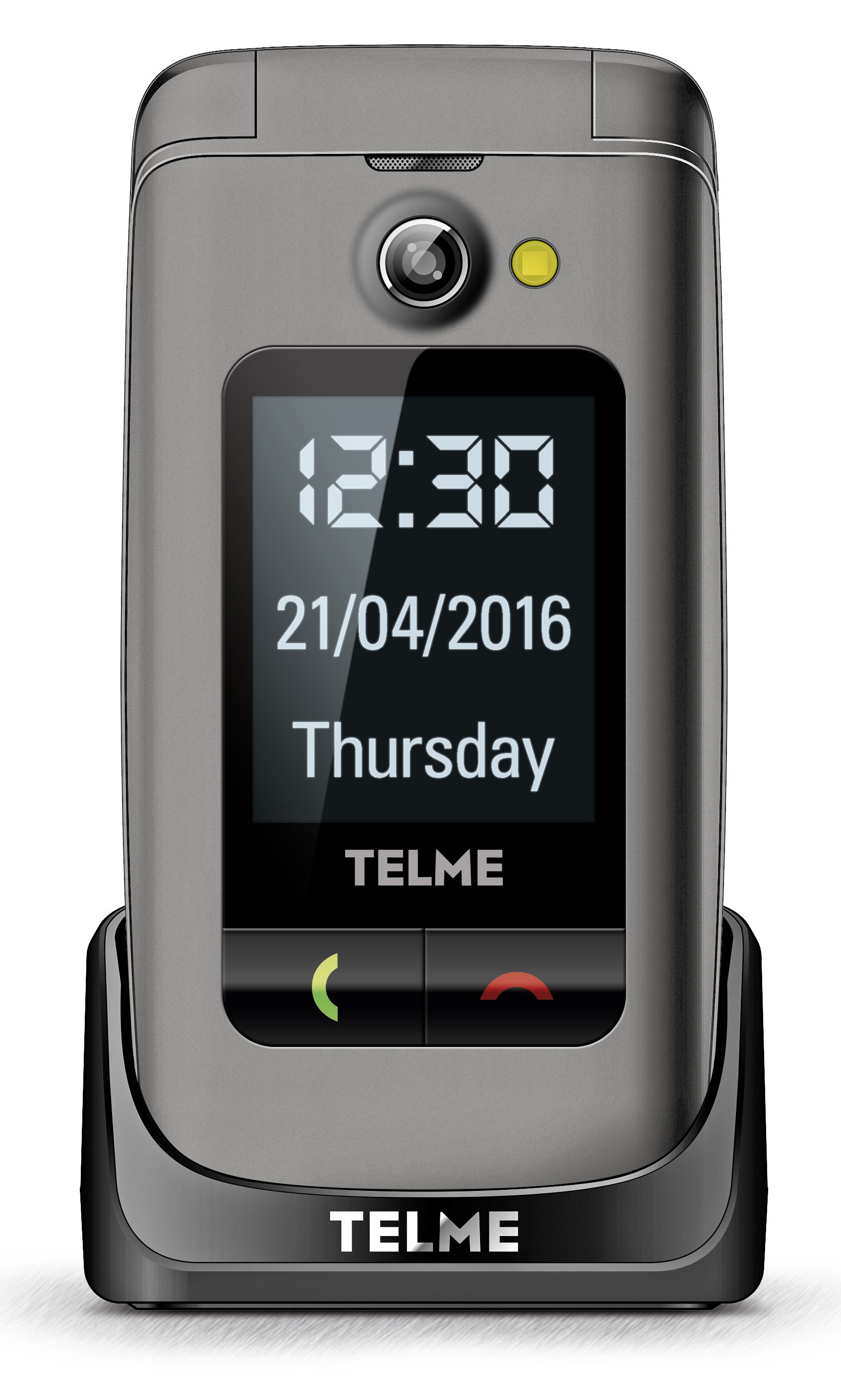TELME X200 Seniorenhandy, Space Grau