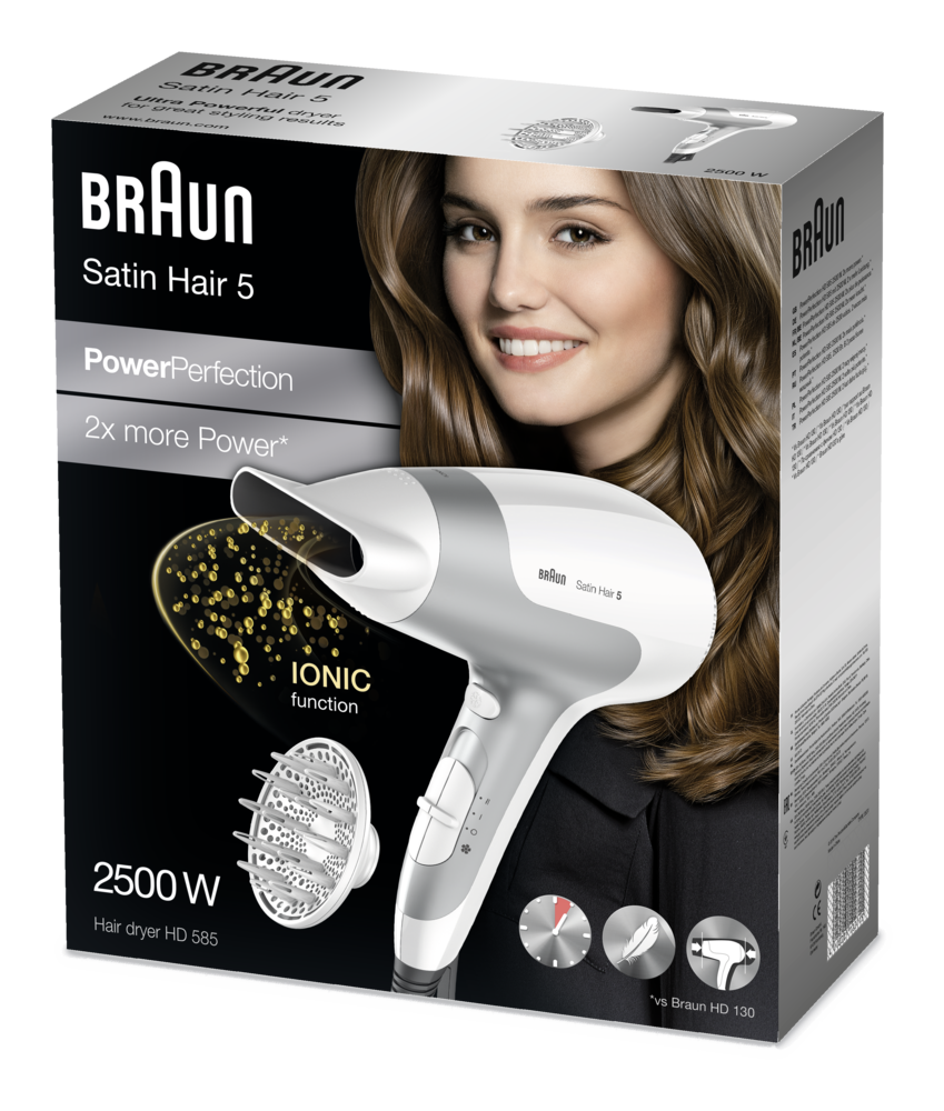 BRAUN HD 585 hajszárító