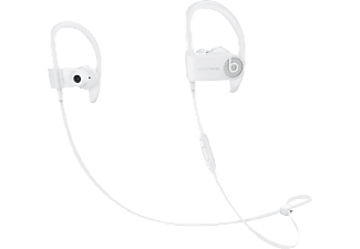 BEATS Powerbeats3 Wireless - Écouteurs Bluetooth avec crochets auriculaires  (In-ear, Blanc)