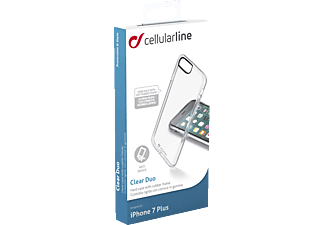 CELLULARLINE CLEARDUOIPH755T - Copertura di protezione (Adatto per modello: Apple iPhone 7 Plus)