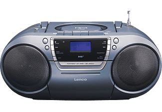 LENCO SCD-680 - Radio con registratore (FM, DAB, DAB+, Grigio)