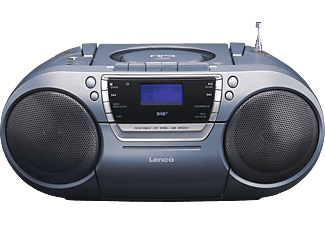 LENCO SCD-680 - Radiocassette (FM, DAB, DAB+, Gris)