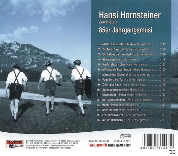 Jahrgangsmusi - Tal-Instrumental Hornsteiner Vom Ins Berg - (CD) Hansi/85er
