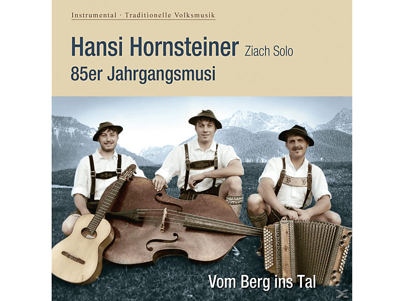 Hansi/85er Jahrgangsmusi Hornsteiner - Vom Berg Ins Tal-Instrumental  - (CD)