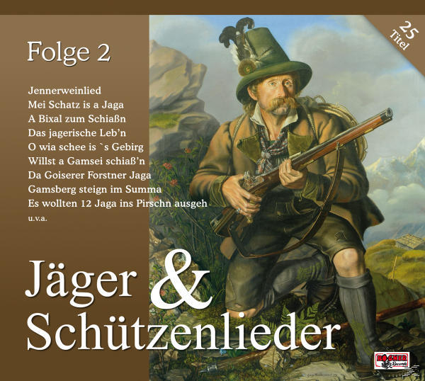 - (CD) VARIOUS Folge - & 2 Schützenlieder, Jäger