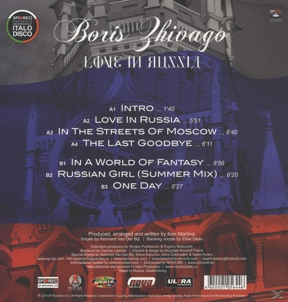 Boris Zhivago - Love In Russia  - (Vinyl)