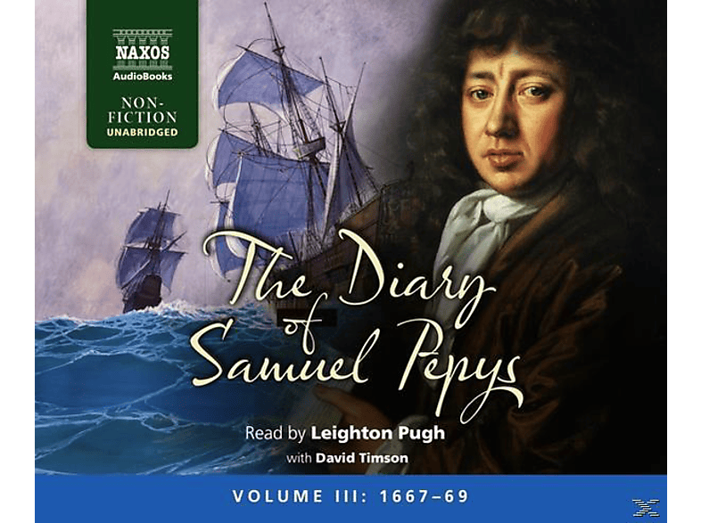 Leighton Pugh - The Diary (CD) Samuel Pepys: of - Vol.3
