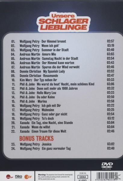 VARIOUS - Unsere Schlager Lieblinge  - (DVD)