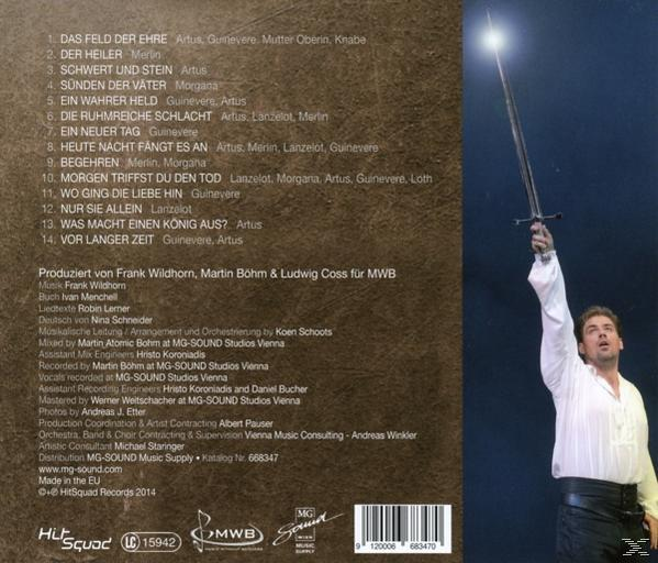 Das Thomas (CD) Artus Stanke, - Excalibur. - Borchert Musical Dam, Annemieke Van Patrick