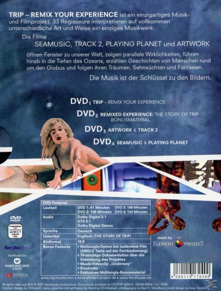 The Element Project - Trip-Remix Your Experience/Complete Edition  - (DVD)