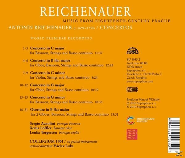 Vaclav & Collegium 1704 Luks, Azzolini Sergio - Concertos  - (CD)
