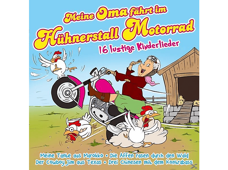 Die Partykids Meine Oma Fahrt Im Huhnerstall Motorrad 16 Lustig Cd Die Partykids Auf Cd Online Kaufen Saturn