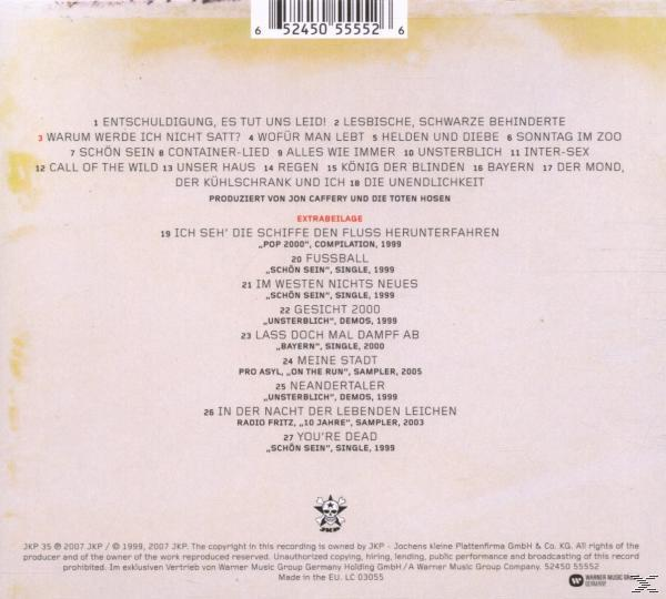 Die Toten Hosen - Unsterblich  - (CD)