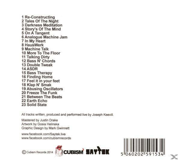 Saytek - Live On Cubism Vol.3  - (CD)