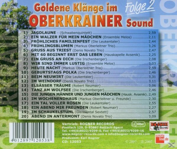 VARIOUS - (CD) Im Sound Klänge Goldene - 2 Oberkrainer