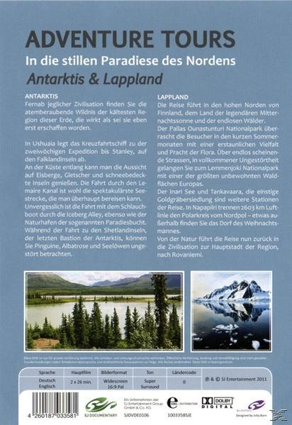 Adventure Tours - Antarktis & Lappland DVD