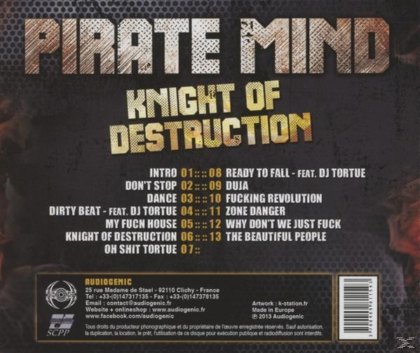 Pirate Mind - Knight Of Destruction  - (CD)