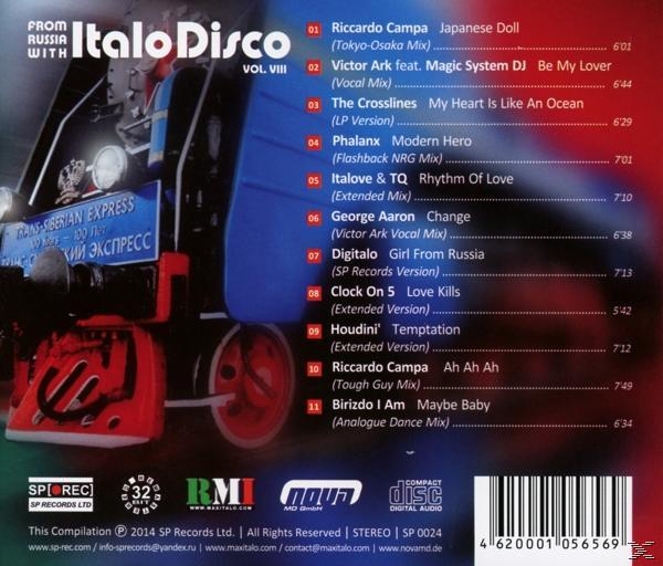 VARIOUS - From Russia With Italo Disco Vol.8  - (CD)