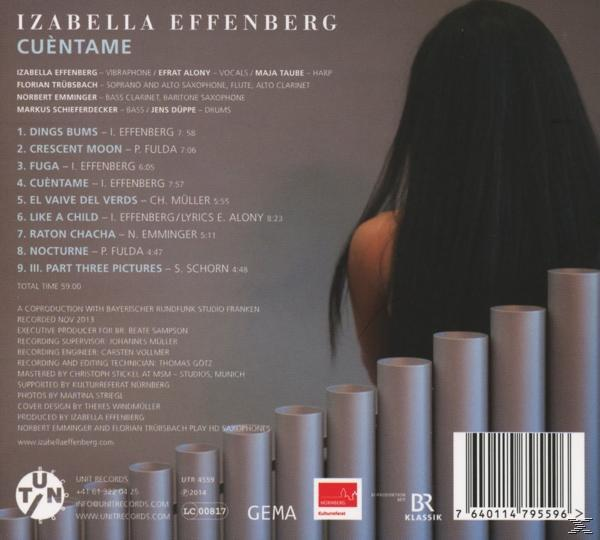 Izabella Effenberg - Cuentame  - (CD)