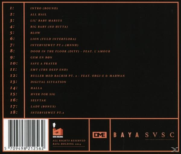 Baya - Sort Viking Soundtrack  - (CD)