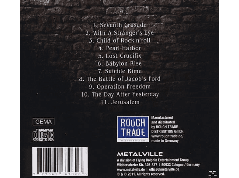 Thumbnail - Astral Doors - Jerusalem (CD)