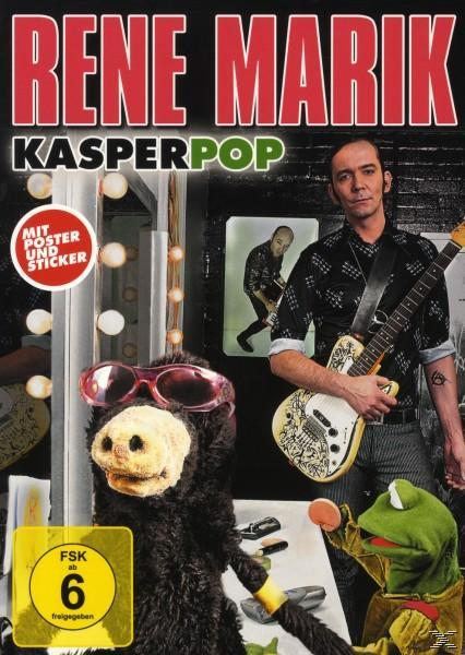 DVD-Cover mit einem Mann, der eine Gitarre hält, einer Marionette und einem Frosch.