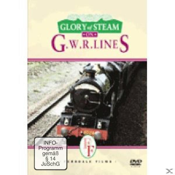 GLORY ON LINES G.W.R OF DVD STEAM