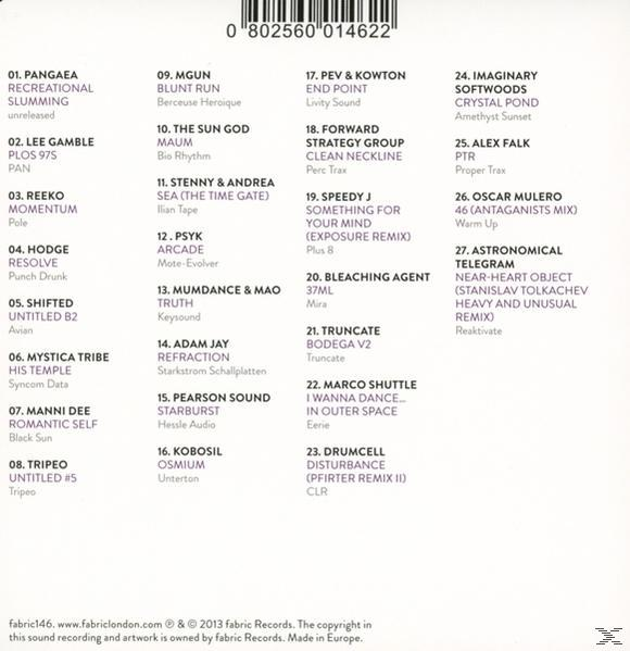 Pangaea, VARIOUS - Fabric Live 73  - (CD)
