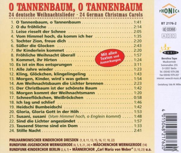 Diverse Kinder-& Jugendchöre - O Tannenbaum, O Tannenbaum  - (CD)