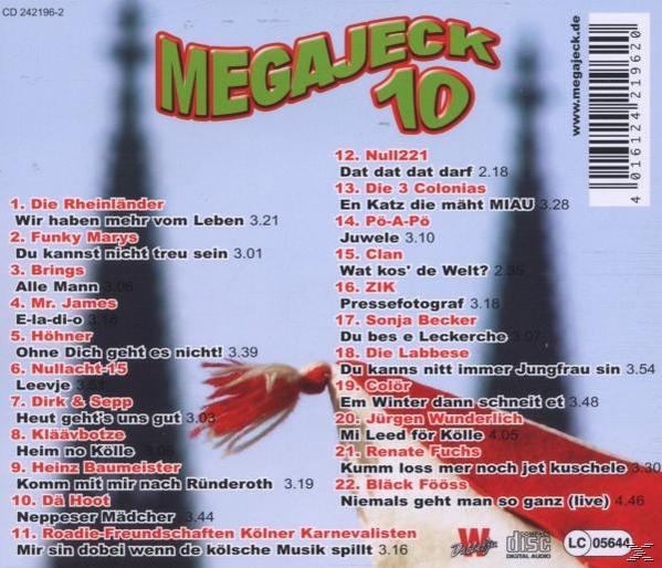 VARIOUS - Megajeck 10  - (CD)