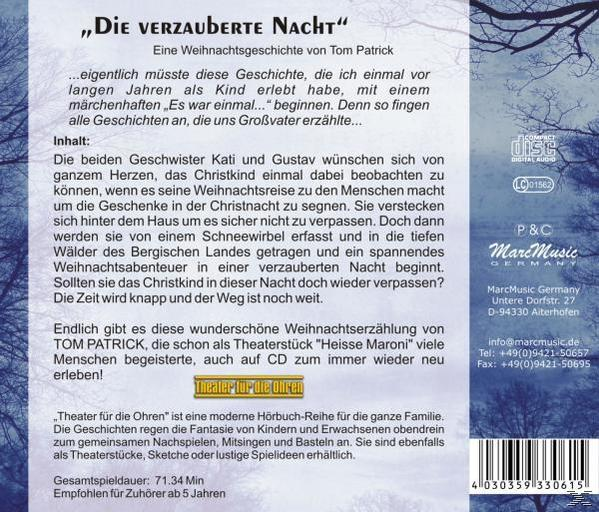 Tom Patrick - Die Verzauberte Nacht  - (CD)