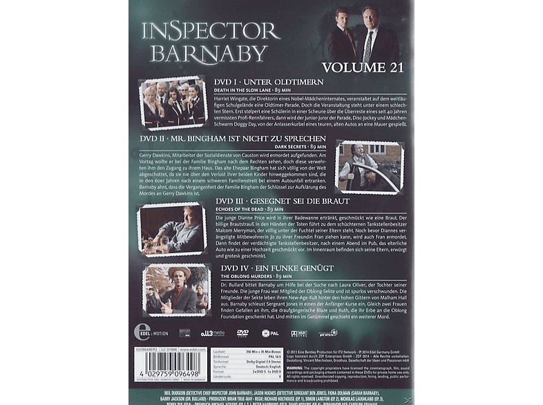 Thumbnail - Inspector Barnaby - Vol. 21 DVD