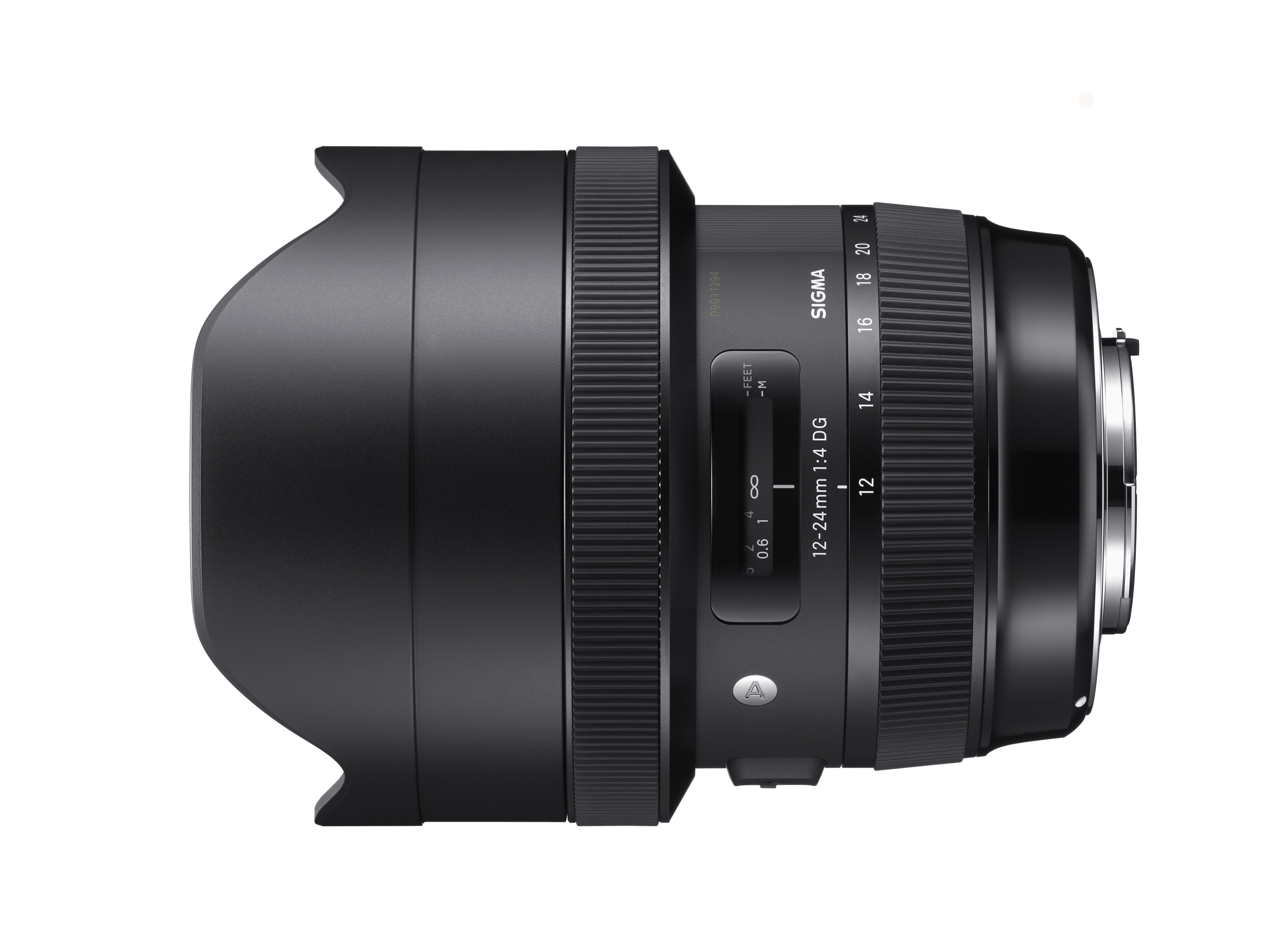 SIGMA 205955 12 mm - 24 cm f/4 DG, HSM, ASP (Objektiv für Nikon F-Mount, Schwarz)