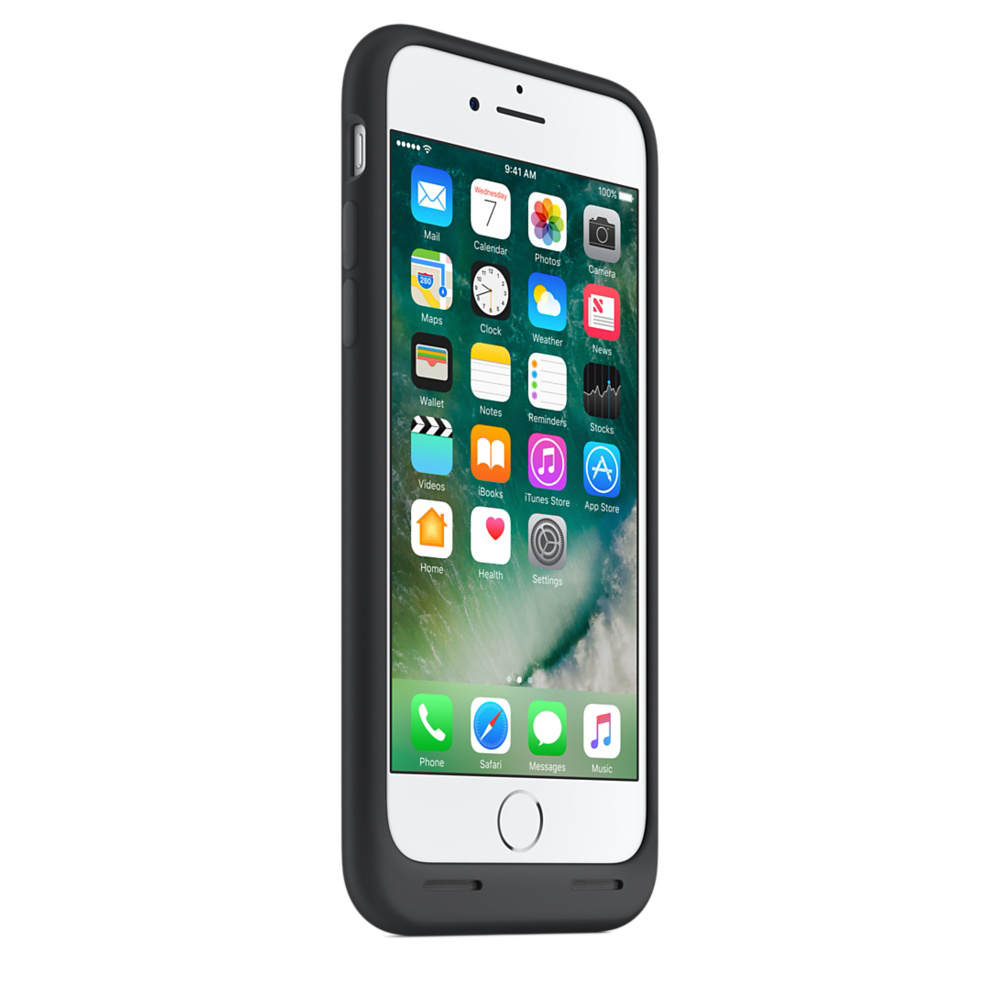 APPLE MN002ZM/A, Backcover, Apple, iPhone 7, Schwarz